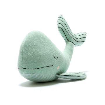 Organic Knitted Plush Whale