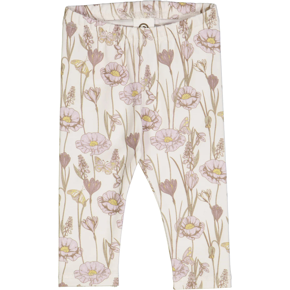 Organic Baby Leggings Crocus Floral Natural Resources Pregnancy Parenting