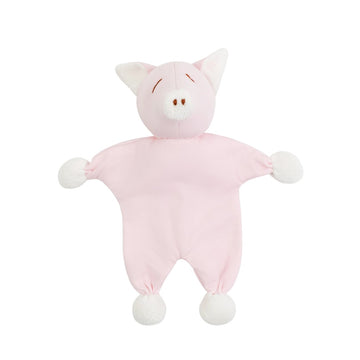 Organic Soft Flat Pearl Pig Toy Lovey