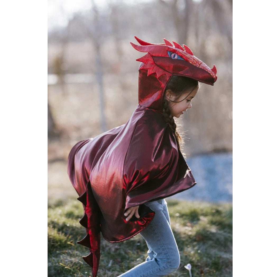 Great Pretenders Ruby the Metallic Dragon Cape Great Pretenders Ruby the Metallic Dragon Cape