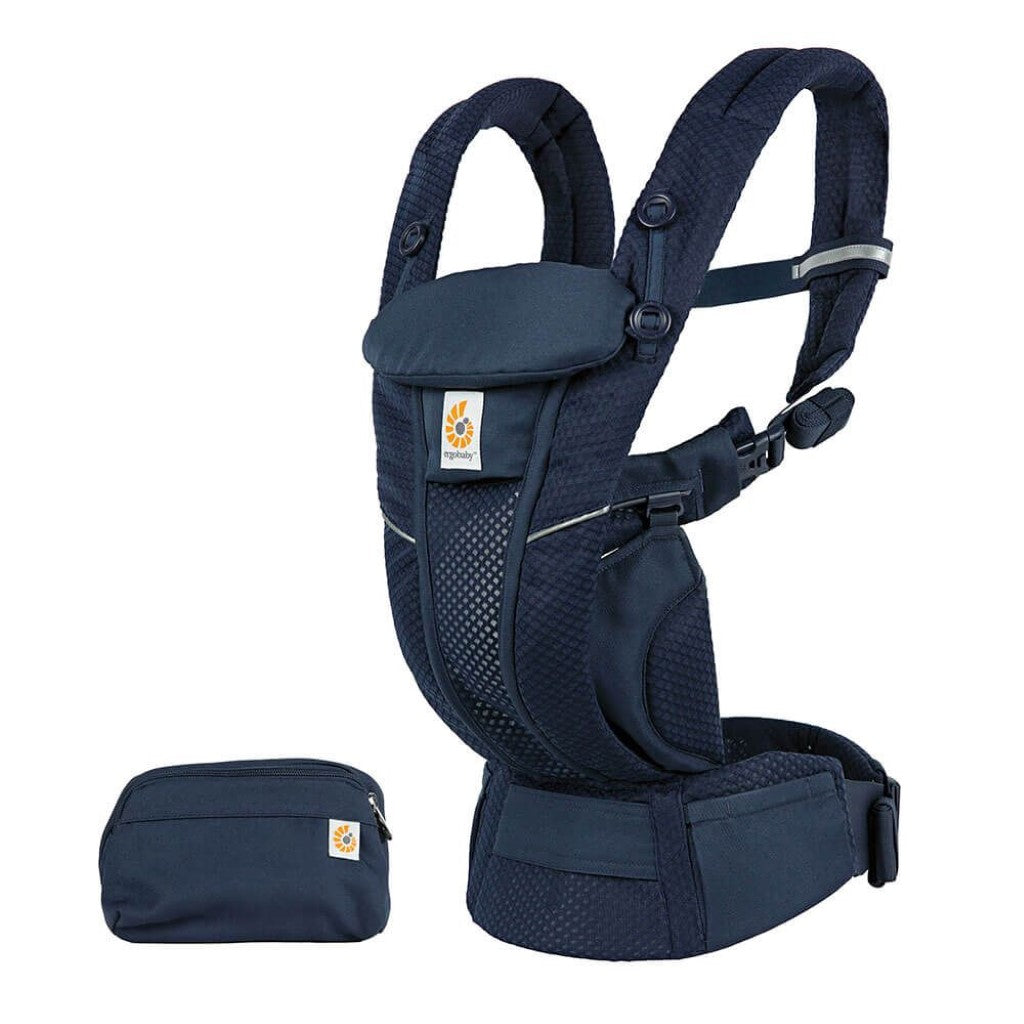 ergobaby blue carrier Omni Breeze Baby Carrier