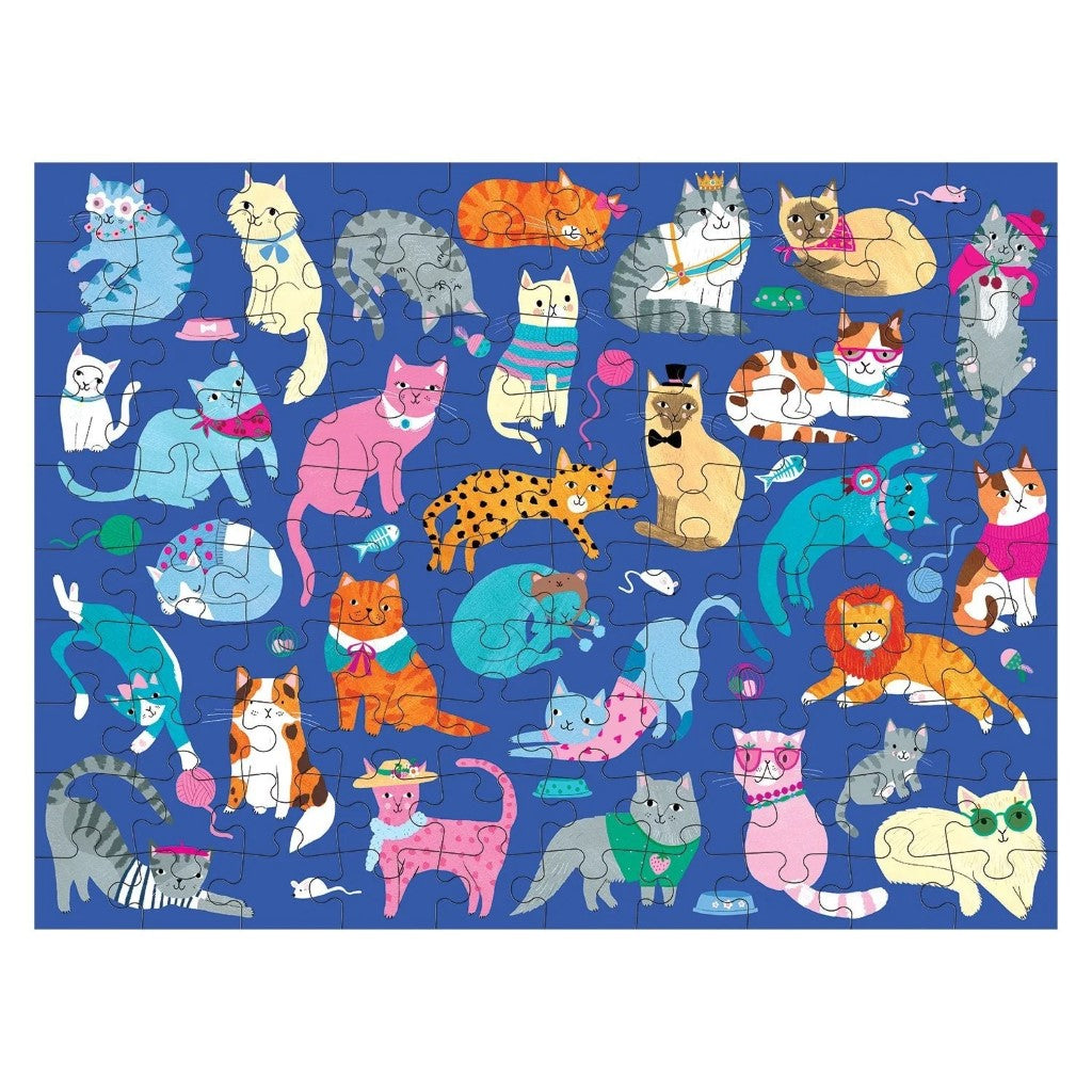 100 Piece Double-Sided Puzzle - Cats & Dogs – Natural Resources