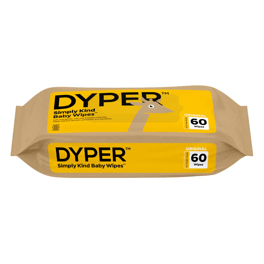 Dyper Compostable Bamboo Wipes