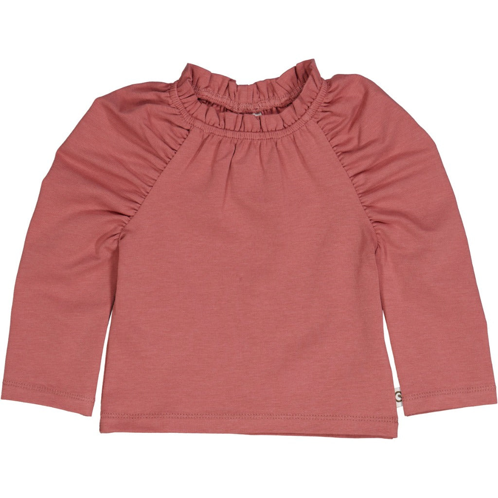トップス Gather Long sleeve Tee