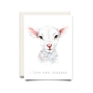 Love Ewe Maaaaa Mother's Day Card