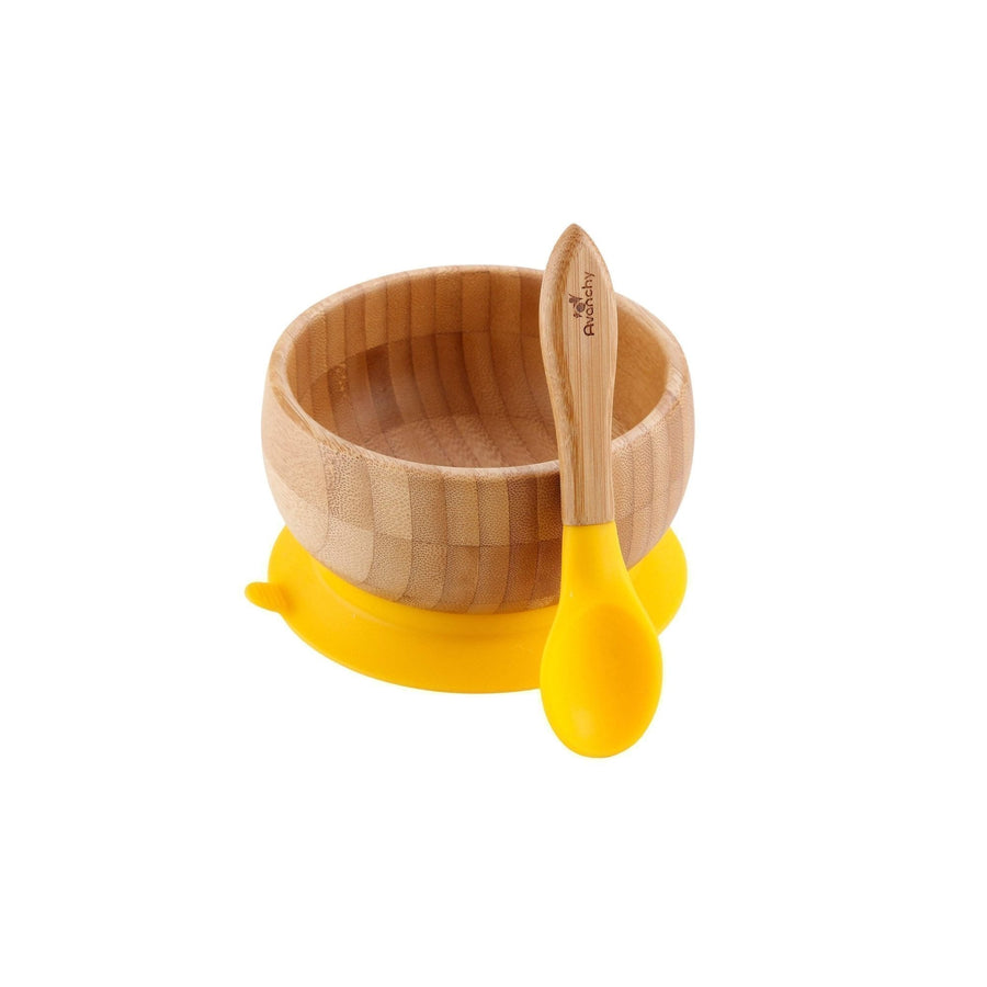 Bamboo Baby Suction Bowl & Spoon