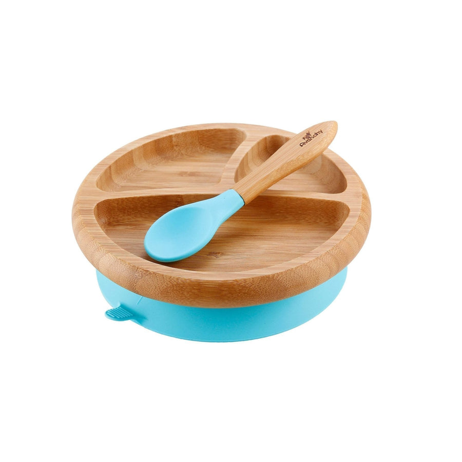 Bamboo Baby Suction Plate & Spoon