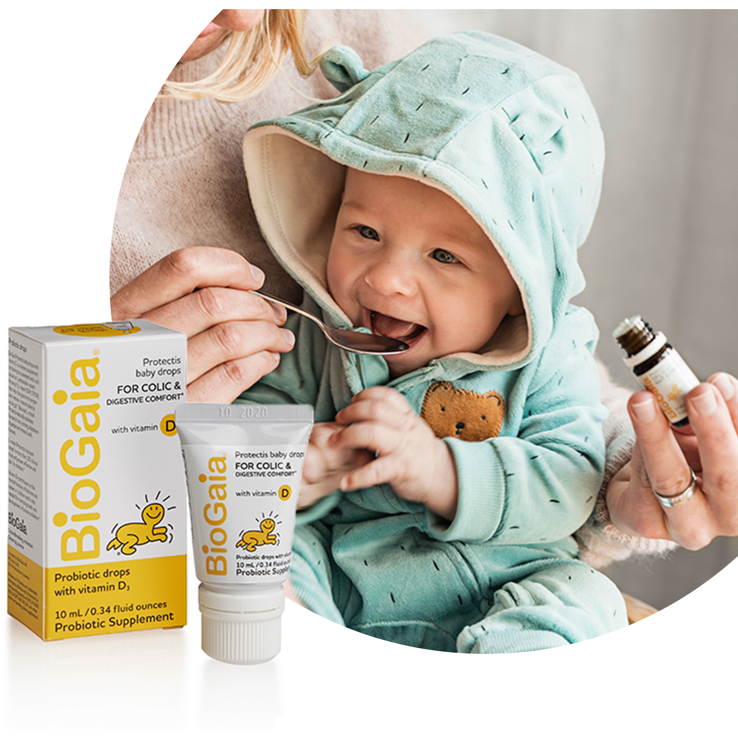 Vitamin D Baby Comforting Probiotic Drops Baby Probiotic Drops