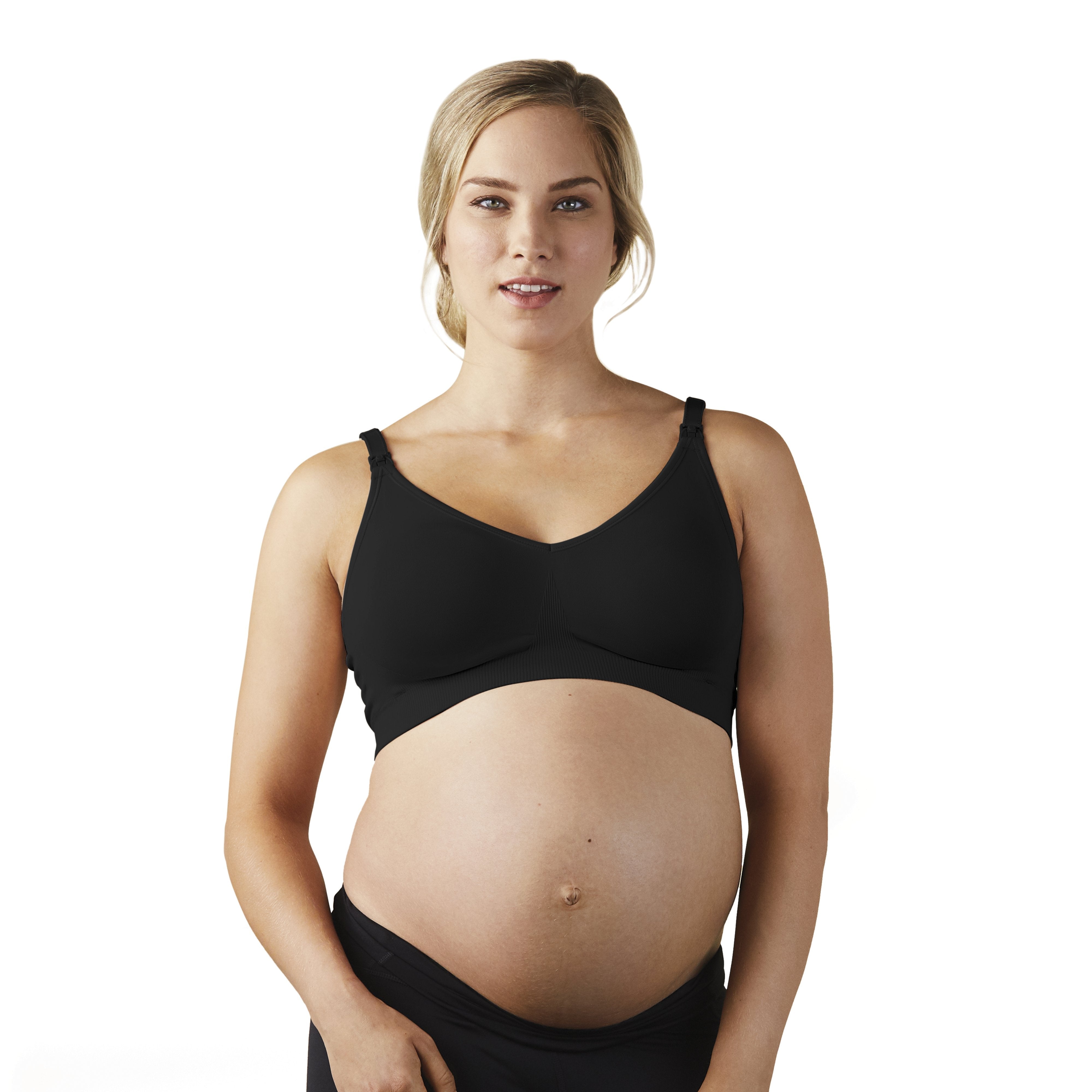 Women's Body Silk Seamless Nursing Bra and Maternity Bra, M-2XL 