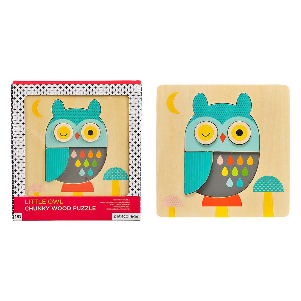 Chunky Wooden Puzzle - Little Owl – Natural Resources: Pregnancy +