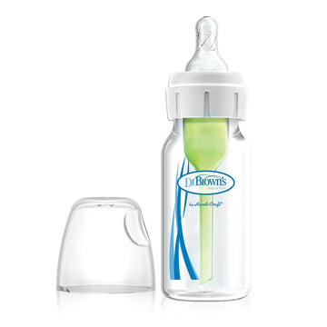 Natural Flow® Options+ Standard Glass Baby Bottle 4 oz