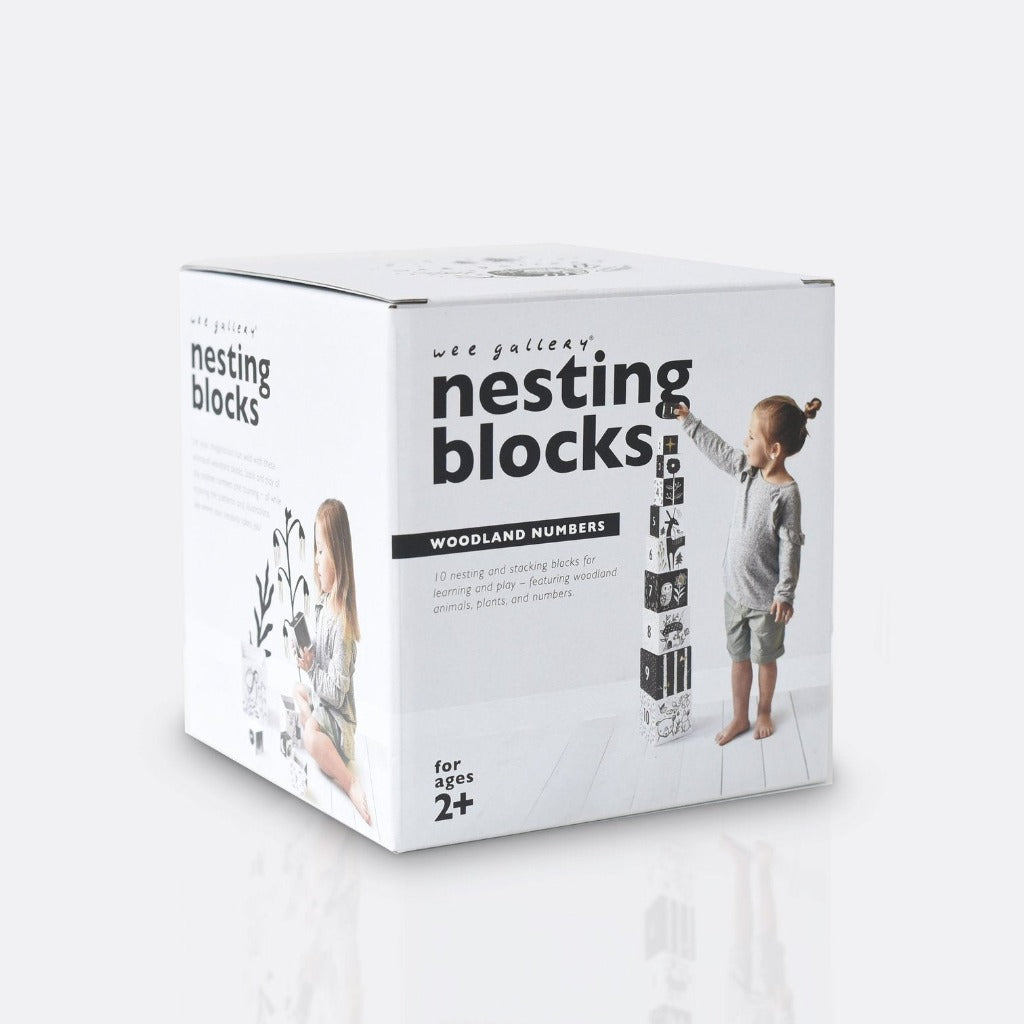 Nesting Blocks – Woodland Numbers Nesting Blocks – Woodland Numbers