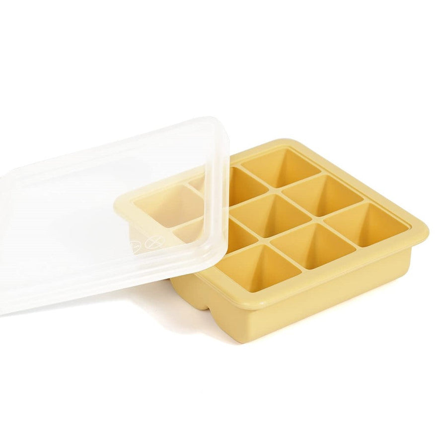 Silicone Baby Food and Breast Milk Freezer Tray with Lid