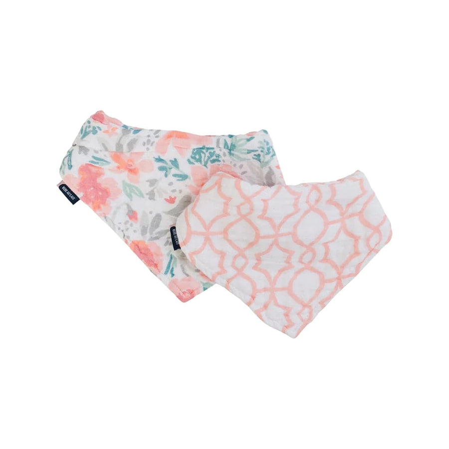 Classic Muslin Bandana Bibs - Floret + Trellis