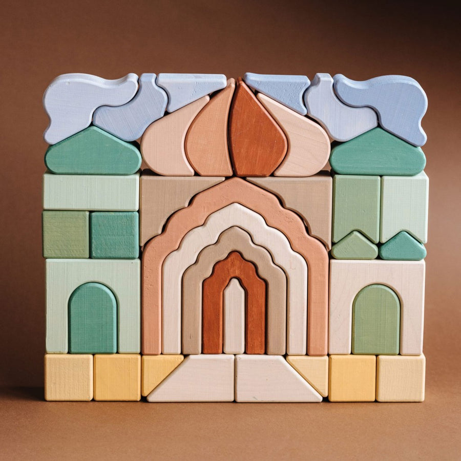 Arabian Nights Handmade Building Blocks Set 