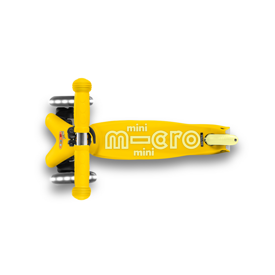 Mini Deluxe LED Scooter - Yellow