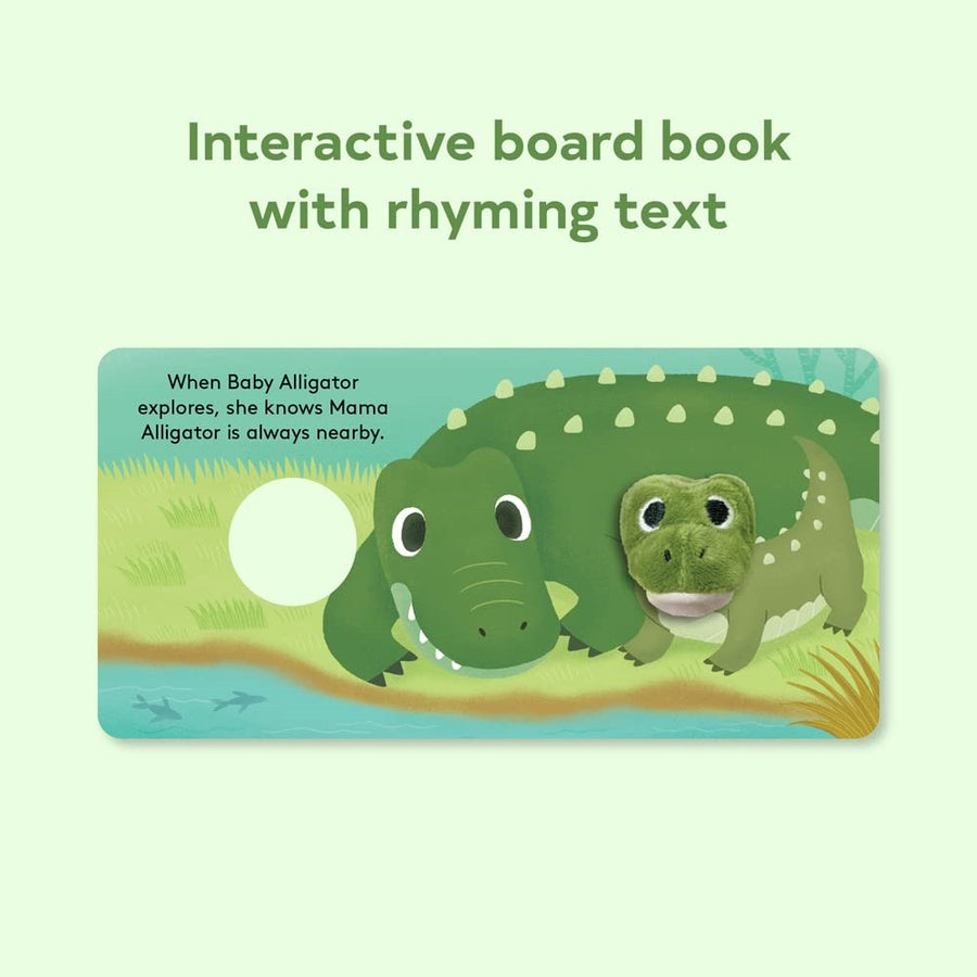 Finger Puppet Book - Baby Alligator