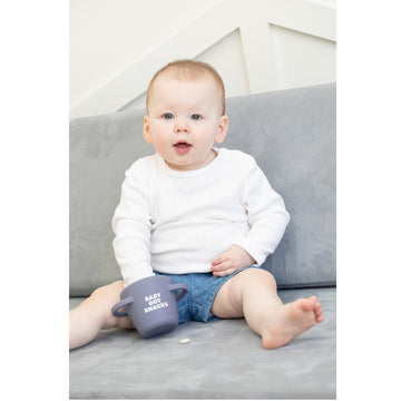Happy Snacker Silicone Snack Cup - Baby Got Snacks