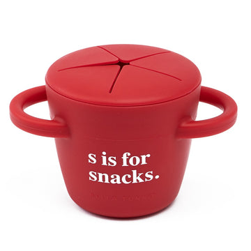 Happy Snacker Silicone Snack Cup - S Is For Snacks