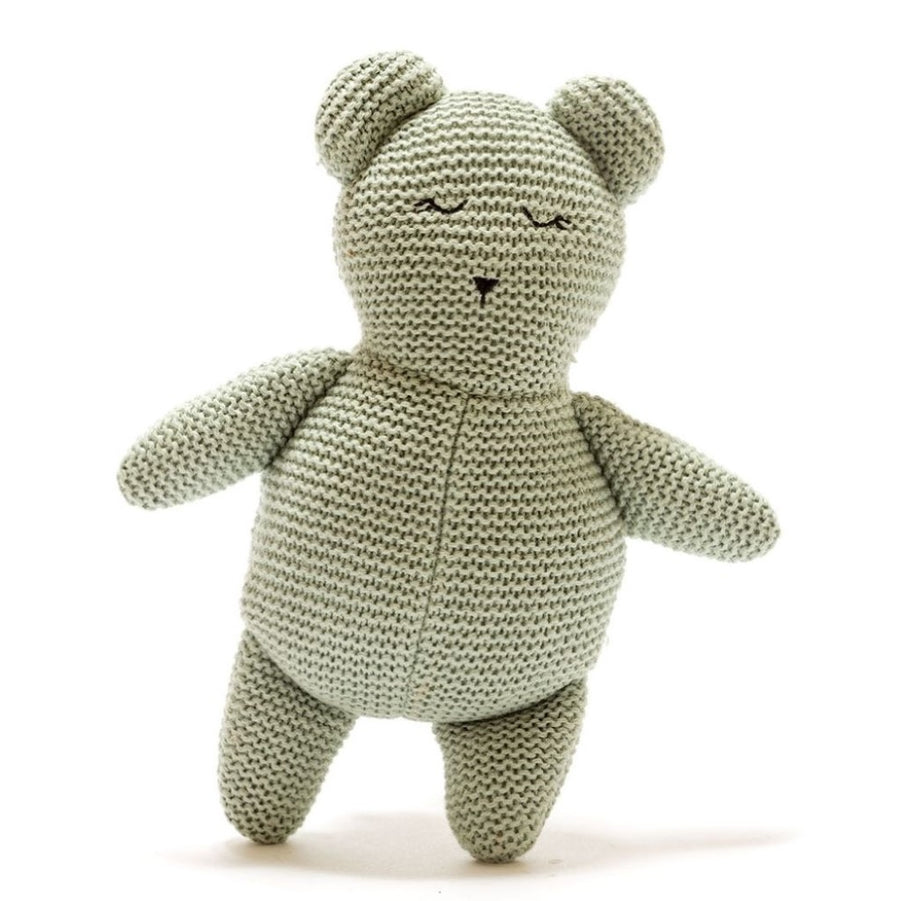 Isla the Organic Teddy Bear - Teal