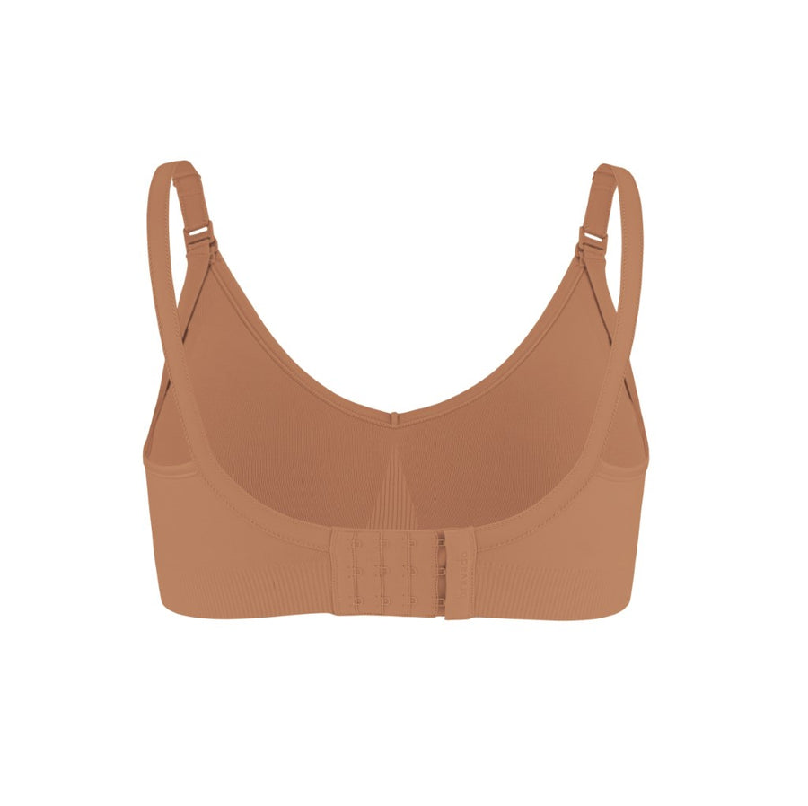 Body Silk Seamless Nursing Bra - Cinnamon