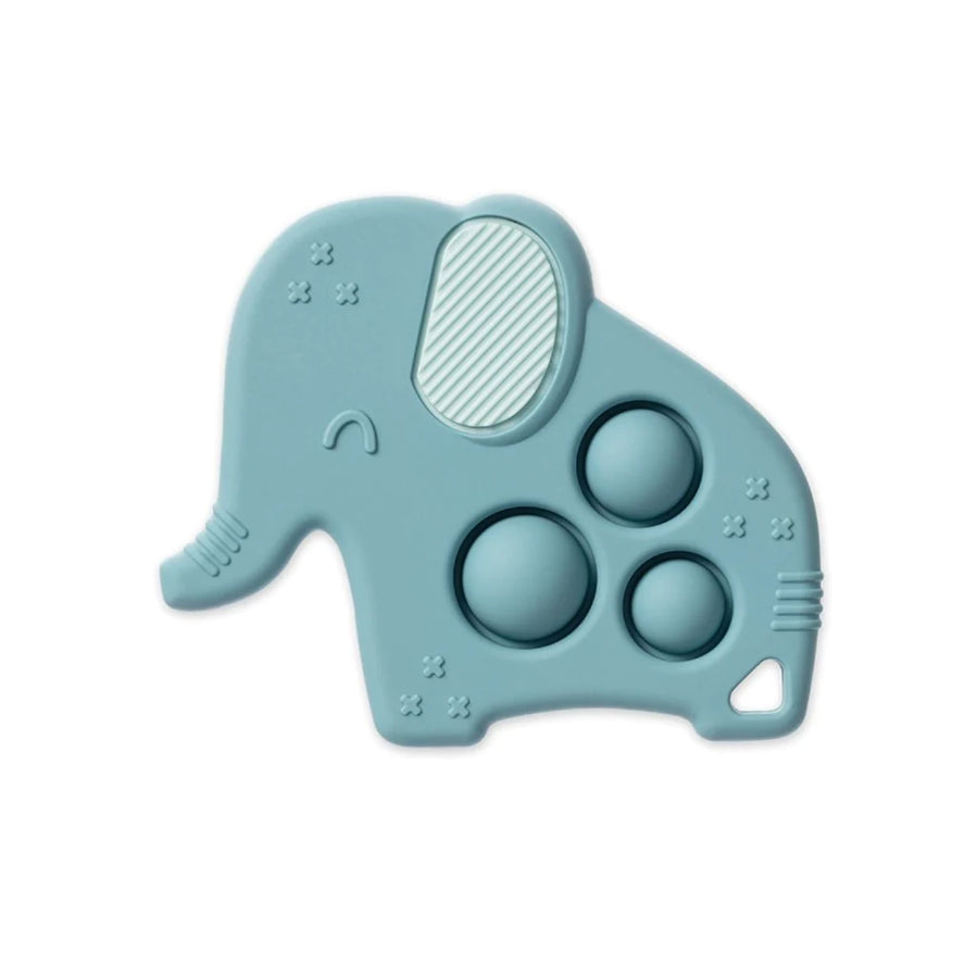 Itzy Pop Sensory Popper Teether - Elephant