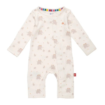 Organic Magnetic Coverall - Little Peanut