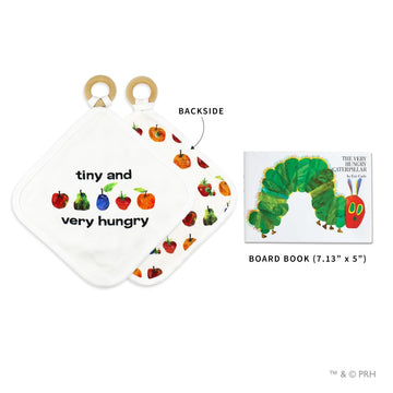 Very Hungry Caterpillar Organic Lovey & Book Bundle