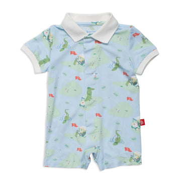 Picture of the romper against a white background