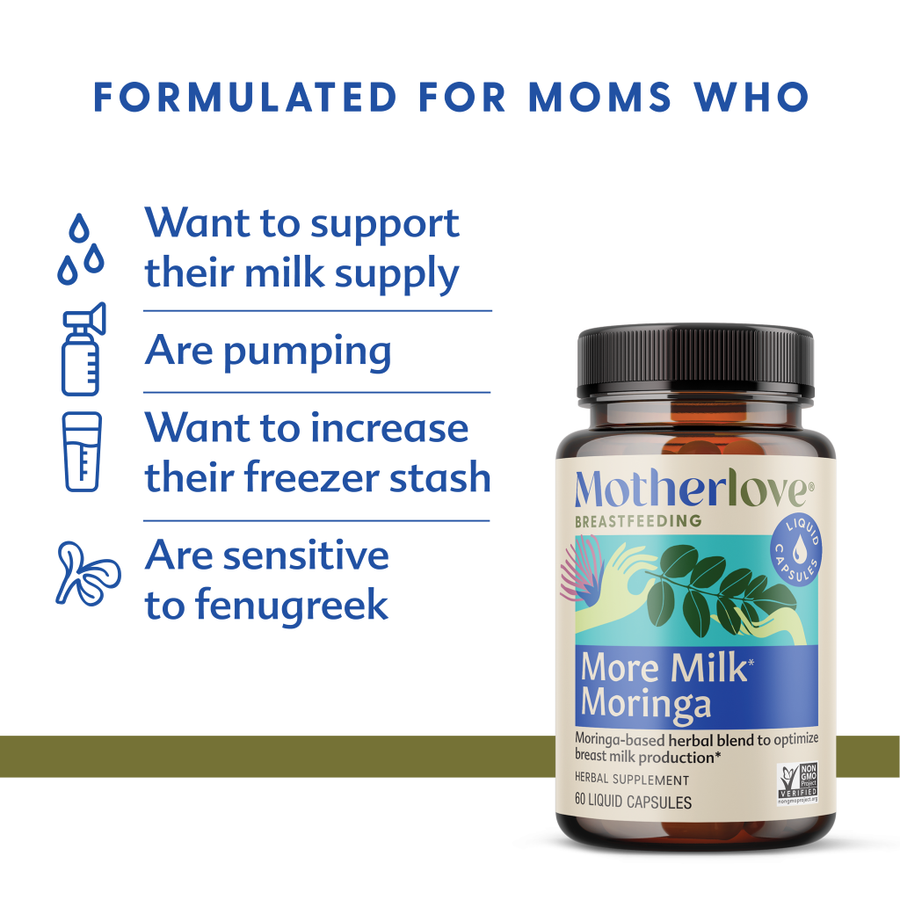 More Milk Moringa® Liquid Capsules