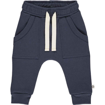 Sweat Pants with Pockets - Night Blue