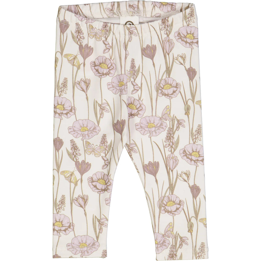 Organic Baby Leggings - Crocus Floral