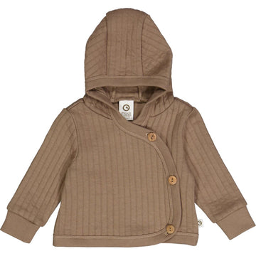 Organic Cotton Quilted Jacket - Walnut