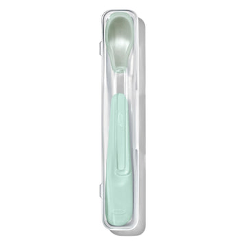 On-The-Go Silicone Feeding Spoon - Opal