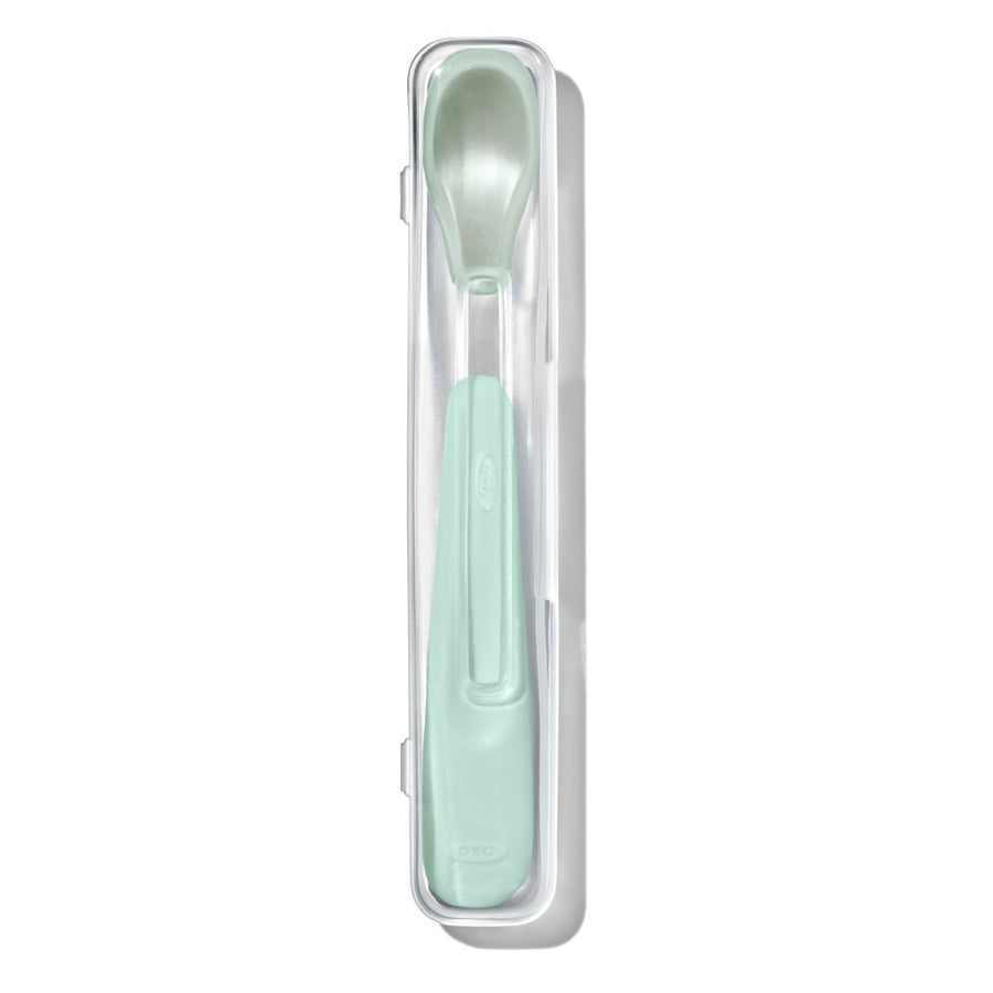 On-The-Go Silicone Feeding Spoon - Opal