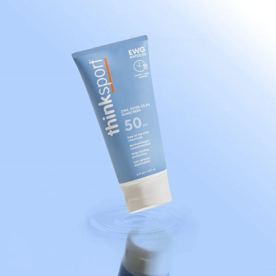 Thinksport Clear Zinc Sunscreen SPF 50, 3 oz