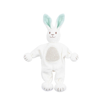 Organic Cotton Rabbit Lovey Baby Toy