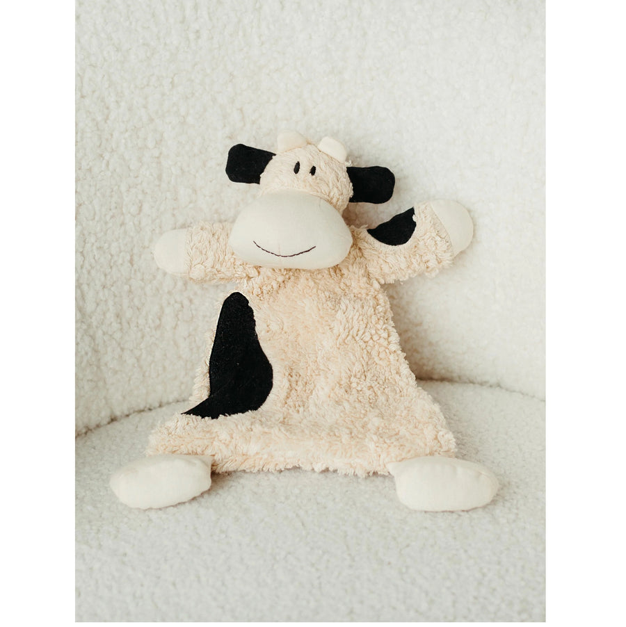 Organic Sherpa Snuggle Lovey - Bessie the Cow