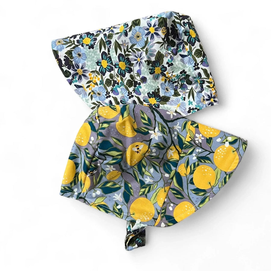 Organic Reversible EcoBonnet Sun Hat - Orchard