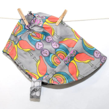 Organic Reversible EcoBonnet Sun Hat - Owlegance