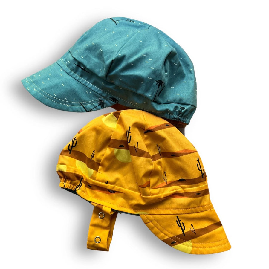 Organic Reversible EcoCap Sun Hat - Desert Oasis