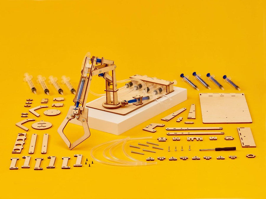 CreateKit Hydraulic Robotic Arm DIY STEM Toy