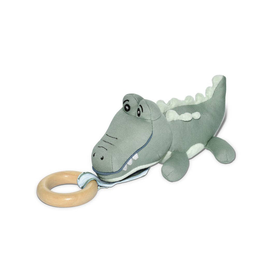 Organic Alligator Stroller Toy