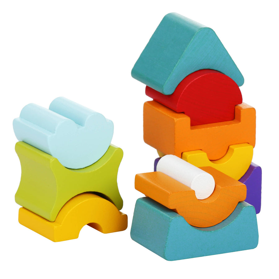 Flexible Tower Wooden Stacking Blocks