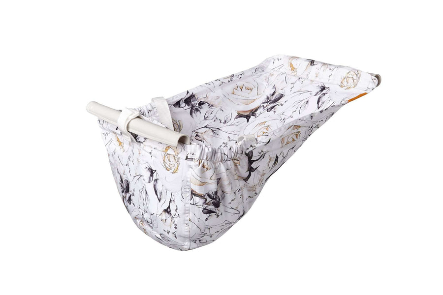 Baby Shopping Cart Hammock - Coming Up Roses Beautiful Floral Print