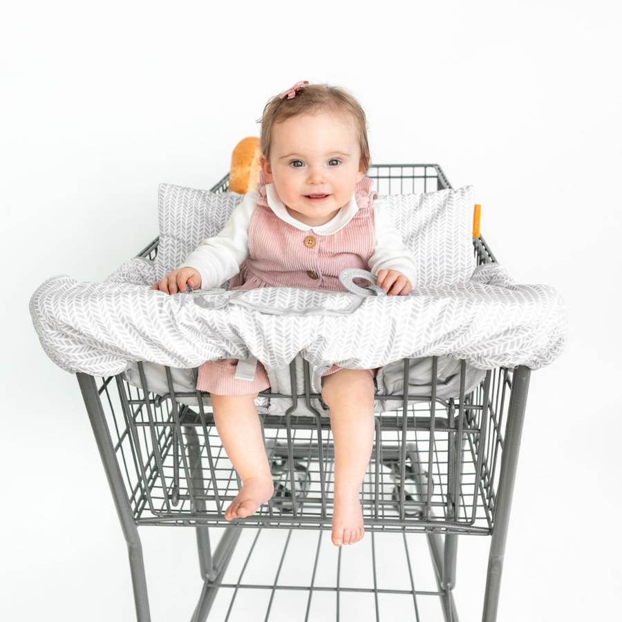 Baby Shopping Cart Cover - Little Arrows Design