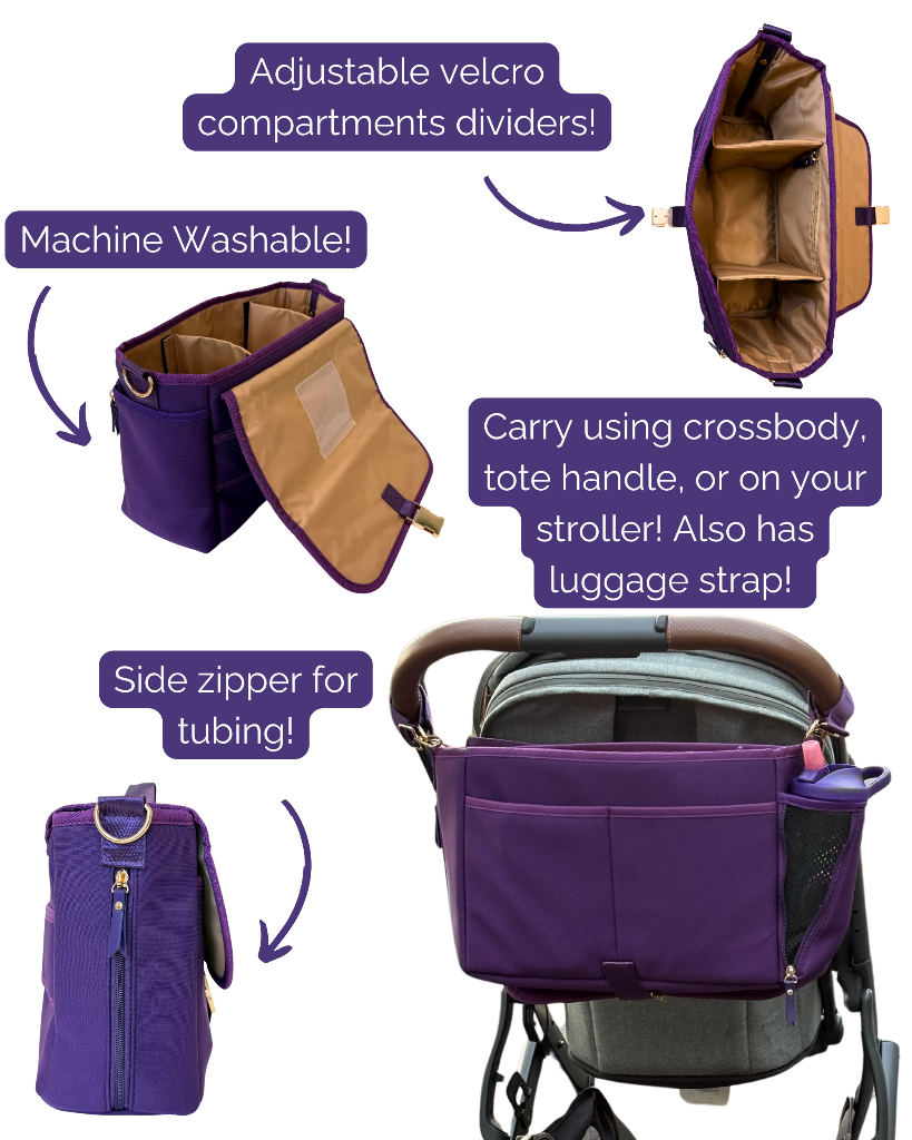 Maddy Caddy Breast Pump Crossbody