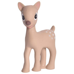 Ralphie Reindeer Organic Rubber Rattle, Teether, & Bath Toy