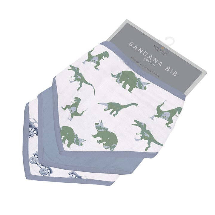 Cotton Bandana Bibs 3 Pack - Rough Terrain