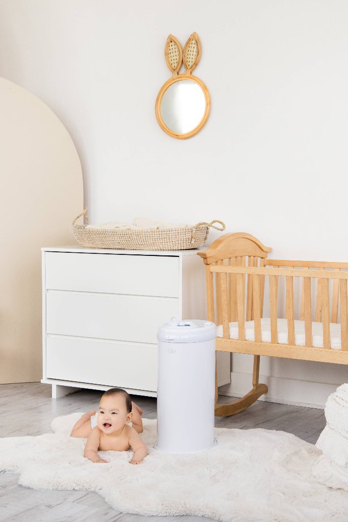 Diaper Pail - White